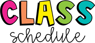 Class Schedule 