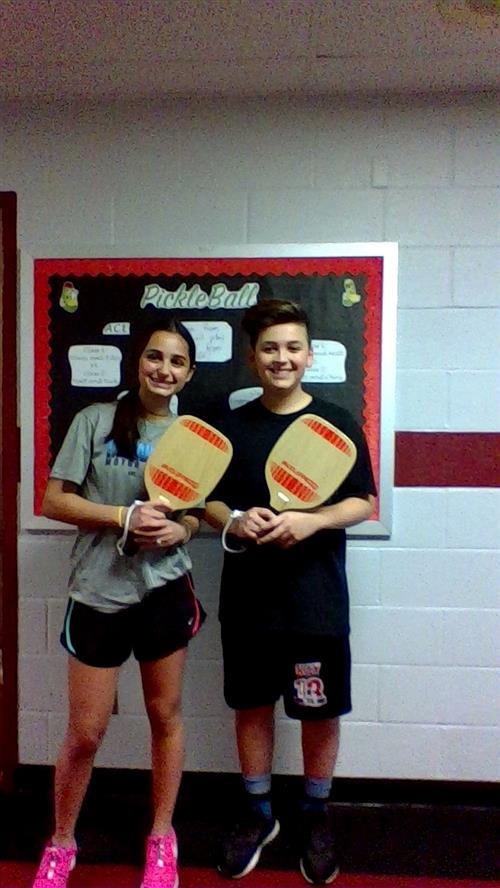 Pickle Ball Class Champions 2018 